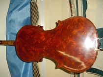 Jus production only earns credibility bird eye maple handmade violin hand paint