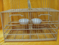 Nanjing Hous bird cage bird tools-embroidered eyes and other small birds with double bathing cage full set of special offers