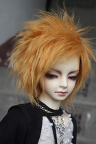 1 41 3SD17 Uncle BJD ~ imports into the water-orange yellow overboard hair wool head giver