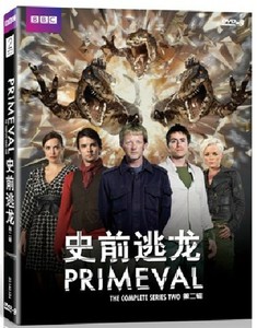 正版美剧 史前逃龙第二辑 2DVD光盘远古入侵