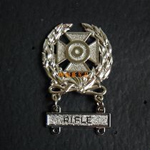 Special shooter skill chapter US ARMY uniform dress high-gloss version badge