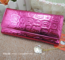 Crown special price Hello kittys Funky Divas Korean version Fashion money clip ladies long purse