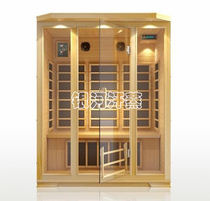 Three-person luxury carbon fiber energy house tourmaline tourmaline steam room light wave room