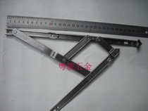 Aluminum alloy window wind support Stainless steel window support sliding support 12 inches 18 slots