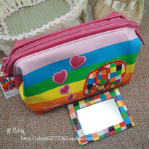 New Pint Price Rainbow Elephant ELMER Portable Cosmetic Bag Han Edition Fashion Emma Small Ornament Containing Bag