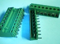 Plug-in terminal block male and female matching HT508-8P curved pin 90 degrees 5 08 pitch per pin 0 16 yuan