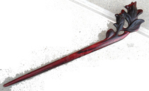 Vintage large-leaf rosewood flower hairpin Magnolia mature woman temperament can be lettered private customization