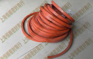 硅胶条 硅胶方条梯形条 红色硅胶挤压条15*12