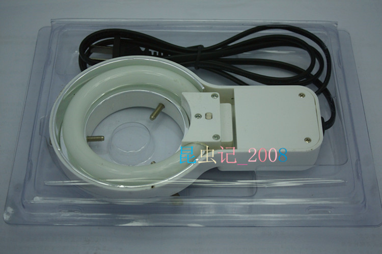 Inner diameter 60mm microscope Universal ring light source white red blue light 110V 220V microscope fluorescent light tube 8W