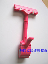 POP Billboard clip with new listing model clothing store props label plastic tube clip poster clip