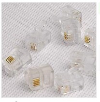 Domestic Phone Crystal Head RJ11 Head 4-core Phone Crystal Head Good Quality for Phone Cable