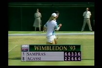 1993 Wimbledon 1 4 Final Pete Sampras-Agassi Video