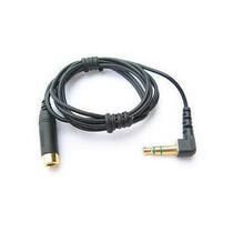 Sony HEADSET matching extension CABLE Standard 3 5MM GOLD-PLATED CURVED plug EARBUDS UNIVERSAL AUDIO LOSSLESS extension CABLE