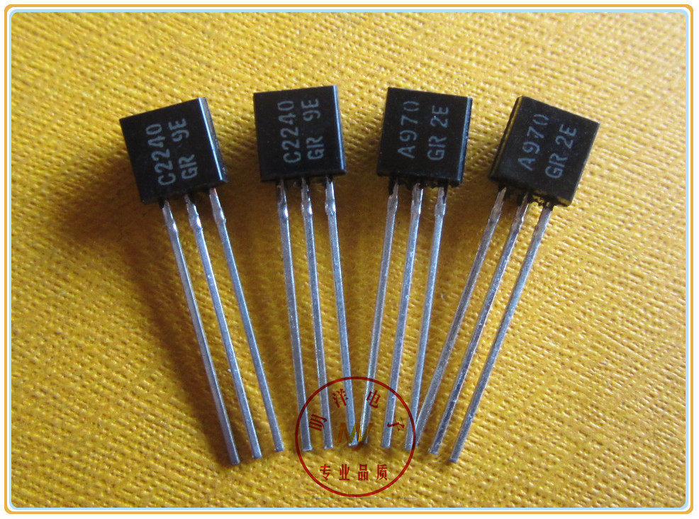 a970 c2240 2sa970gr 2sc2240gr 音频配对管 三极管 一对1元
