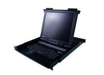 (RuiXun) Resional AL1716N AL1716-B 17 inch 16 port 1U rack KVM switcher