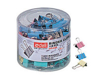 deli 8556 color barrel long tail clip (15MM 60 pack)
