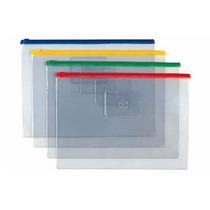 A5 pull edge bag PVC transparent pull edge file bag
