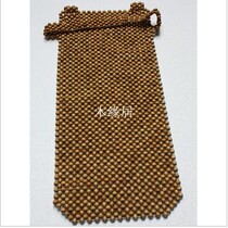 Special price Vietnamese yellow fragrant wood car front and back rows of bead shaped cushion car summer seat cushion