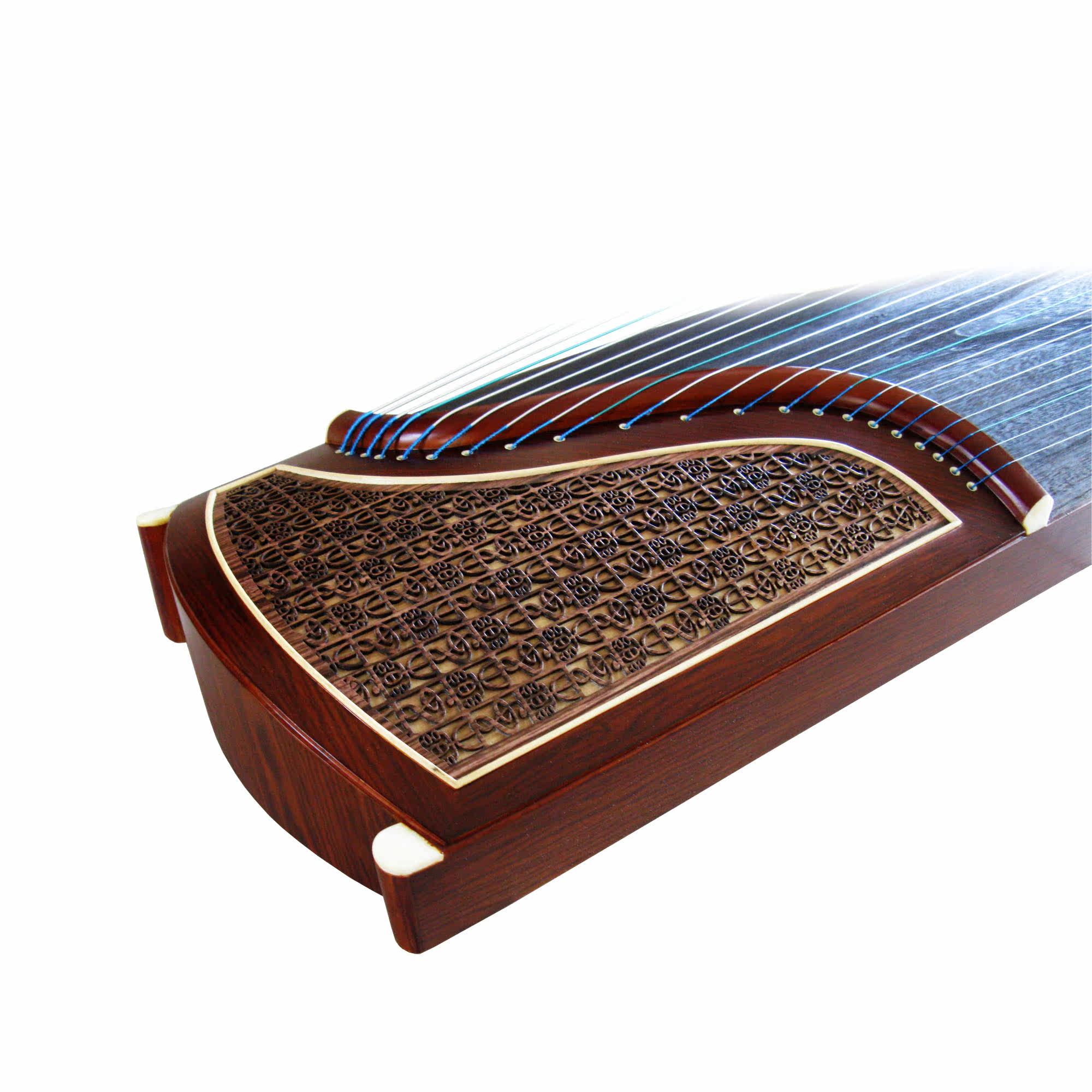 扬州弘艺乐器 经典红木专业窗花工艺演奏古筝_不打折现价659.60元