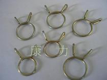 Tube buckle washing machine sewer button engine water pipe card torsion spring tube circlip spring buckle spring card