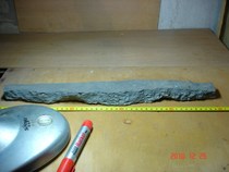 Black mud stones at the surface of Xinjiangs Robubo