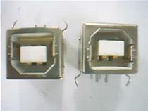 USB-B female socket D-shaped socket