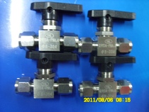 Direct sales imported materials authentic 304 stainless steel card sleeve ball valve imitation American ball valve 304-10 spot