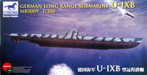 (JZHOBBY) Wei Jun NB5009 1 350 World War II German U-IXB submarine