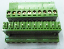 Plug-in terminal block 2EDG-5P bent foot 90 degrees