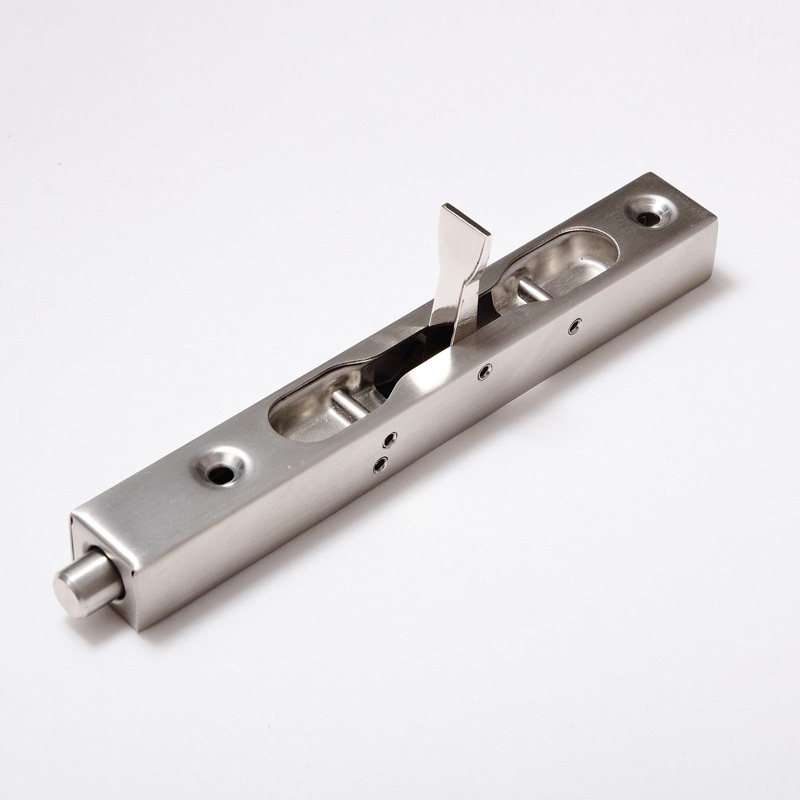 插销不锈钢明式插销盒式开槽插销双开门插销防盗门木门坚固门栓