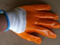 Labor protection gloves pvc full hanging beef tendon gloves small half-dip gloves dipped gloves wear-resistant