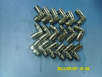 Direct sales Sino-Italian joint venture all-metal pneumatic connector right angle PL12-04 plug 12MM trachea spot durable