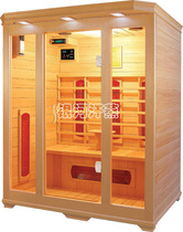 Three-person ultra-luxury light wave room sweat steam room sauna room far infrared light wave room beauty detoxification