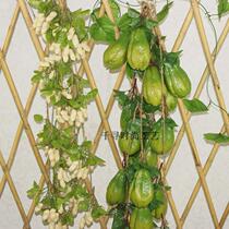 Emulated fruit vegetable strings of Buddhist palms and shady property Props Photography Props Home Decoration Fake Buddha Palm Strings