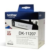 Brother QL series label machine original DK-11207 thermal label paper 58mm * 58mm100 sheet (film)