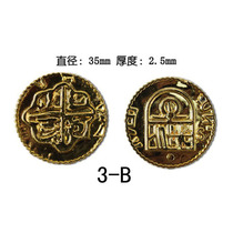 Lord of the Rings Toys Gold Coin Pirate Bar Theme Layout Photography Lord of the Rings Props Scene Decoration Hobbit