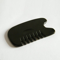 Meridian scraping board horn comb horn scraping comb pure horn scraping board plus leather bag