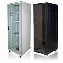IBM thicker 36U server cabinet 600*900*1 8m front glass rear grid server cabinet