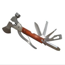 Car Lifesaving Safety Hammer Camping Tools Multifunction Pincer Axe Knife Saw Bottle Opener Hammer Axe