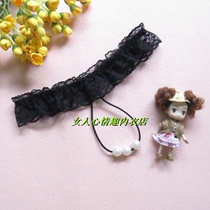 Big bead rope lace thong panties female transparent real-life real-shot t pants crotch-opening panties womens sex underwear