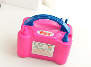 气球打气机打气筒 配件双嘴双孔充气泵 气球充