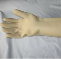 Ultra-thick latex industrial gloves anti-acid and alkali resistant ultra-thick and acid-base 150 gr 30 cm