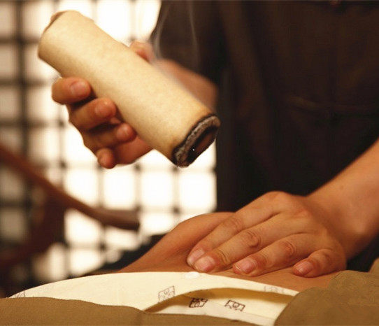 宛九强扶阳神灸直径5.0*200 天然棉麻大悬灸艾灸条