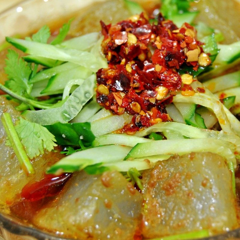 东北吉林特产煎粉炒焖子生粉块长春炒粉无调料500g