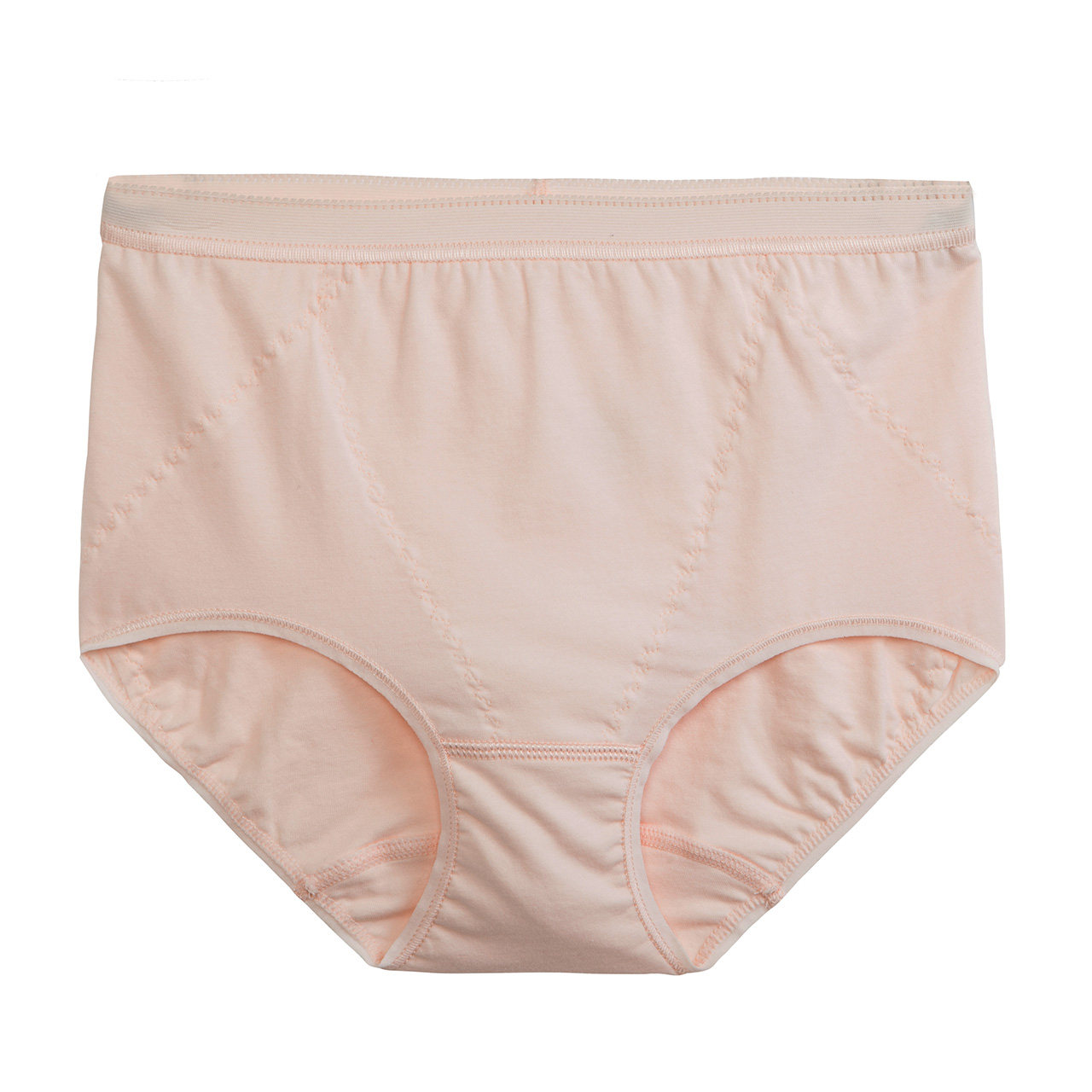 三枪内裤女士17春夏新品弹力棉肤色短裤高腰收腹美体三角裤2条装