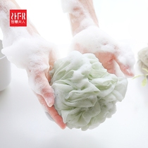 Mrs Wisdom soft foaming ball Face foaming net rubbing bath towel Foam bath wiping bath flower bath ball rubbing back bath ball