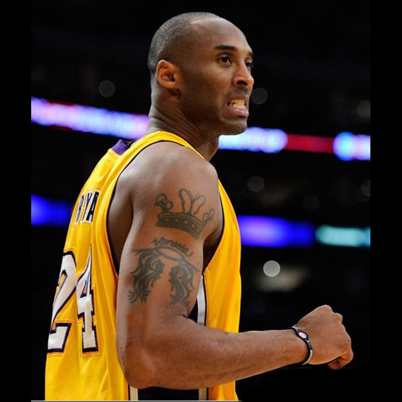 格艾菲nbakobe科比纹身贴防水男持久篮球明星仿真刺青纹身贴纸