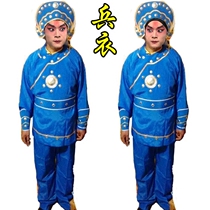 Drama Peking Opera costume Opera Wu Sheng Dragon suit Mens clothing Soldier clothing Soldier clothes Wu Sheng general clothing