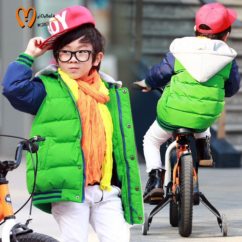 中大棉服中长男童加厚冬装棉袄棉衣童装外套|