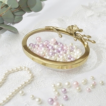 BJ34 India imported soap box high-grade soap tray soap dish Bathroom storage model room decoration storage ornaments